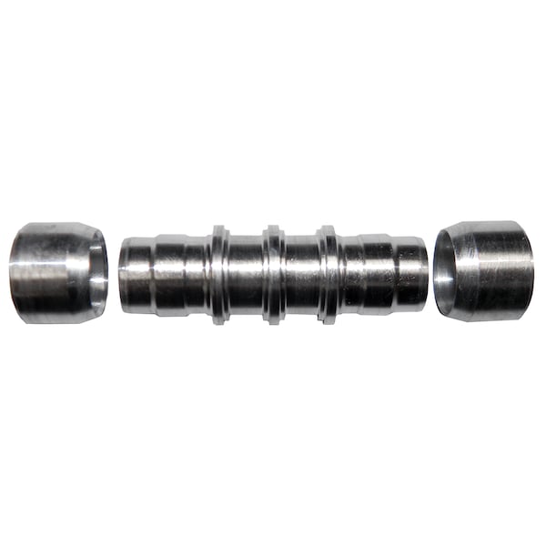 1/2 Aluminum Tube to Tube KLEDGE-LOK A/C Repair Union